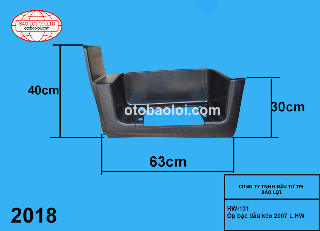 Ốp bậc đầu kéo 2007 L HW