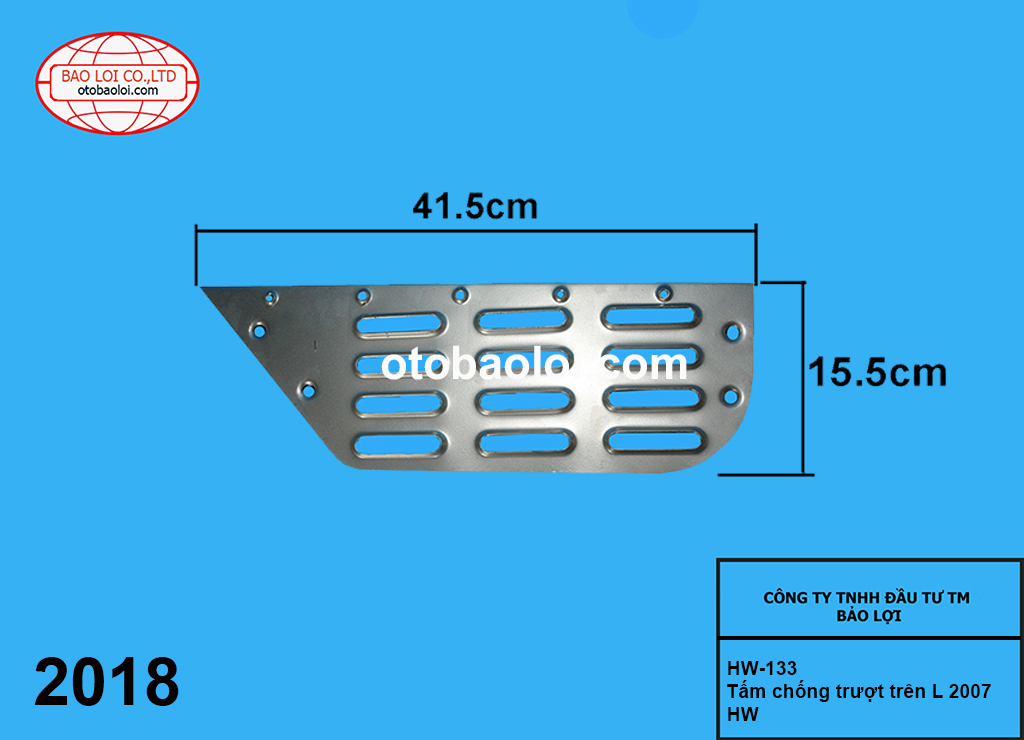 Tấm chống trượt trên L 2007 HW