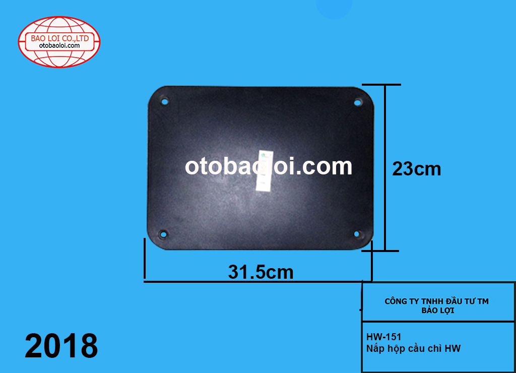 Nắp hộp cầu chì HW