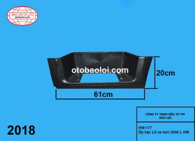 Ốp bậc LX xe ben 2008 L HW
