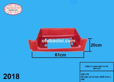 Ốp bậc LX xe ben 2008 sơn L HW
