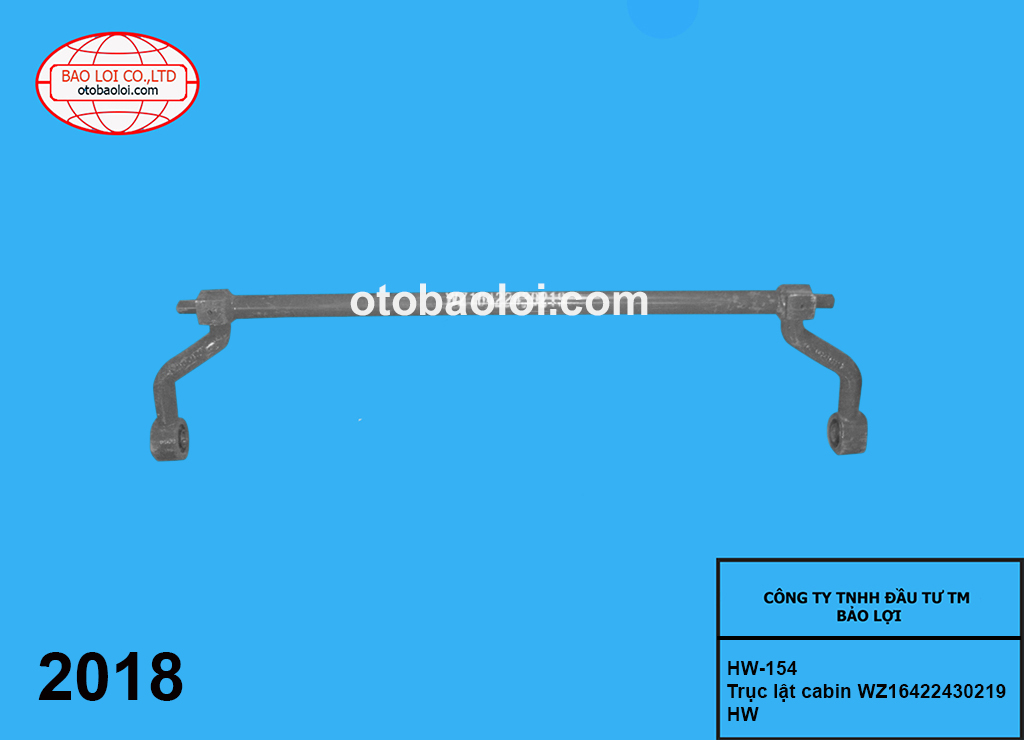 Trục lật cabin WZ16422430219 HW