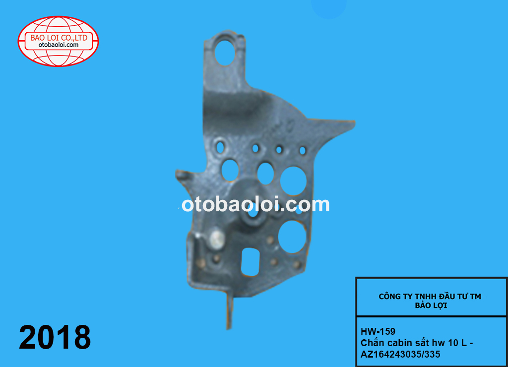 Chắn cabin sắt hw10 L-AZ164243035/335