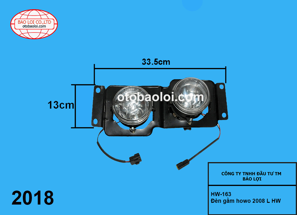 Đèn gầm howo 2008 L HW