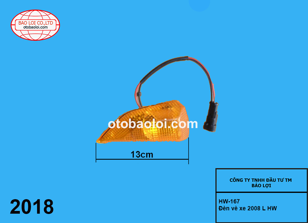 Đèn vè xe 2008 L HW