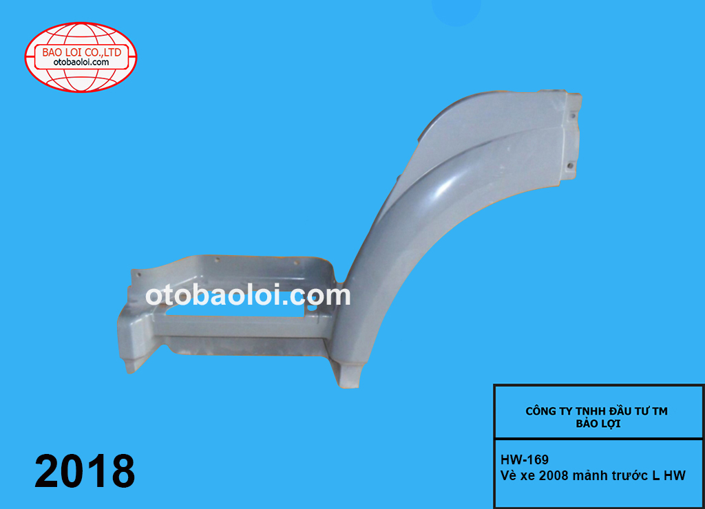 Vè xe 2008 mảnh trước L HW