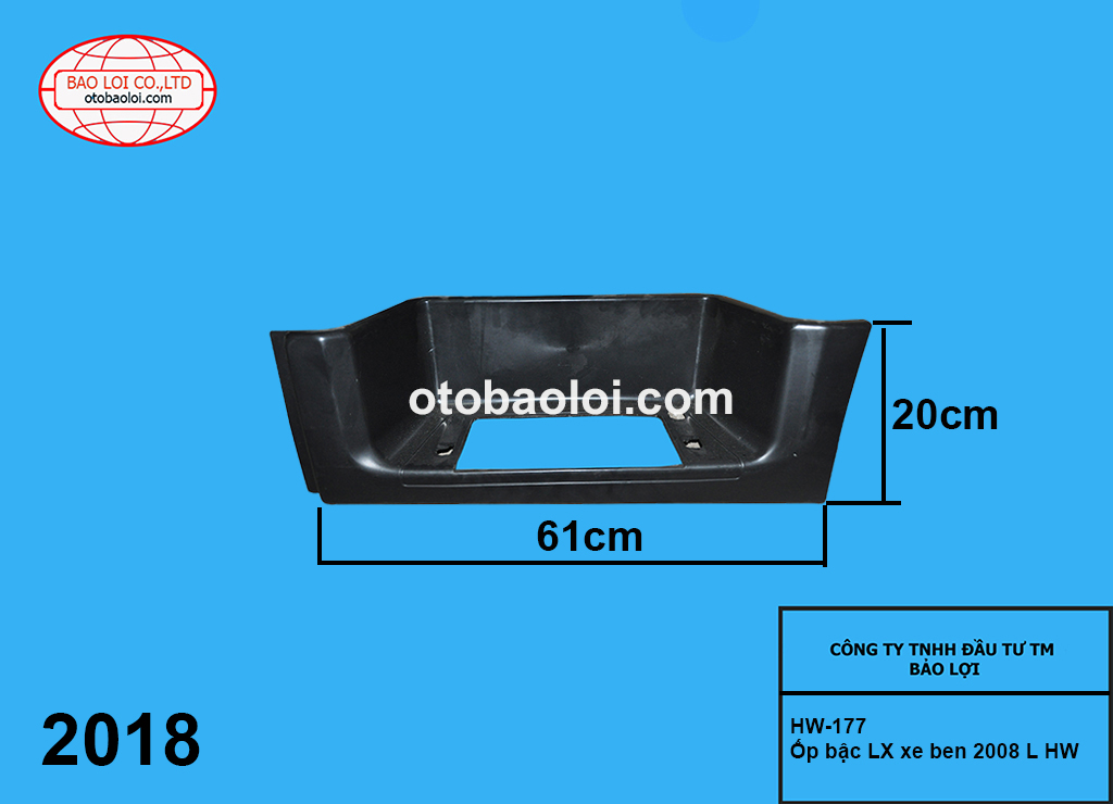 Ốp bậc LX xe ben 2008 L HW