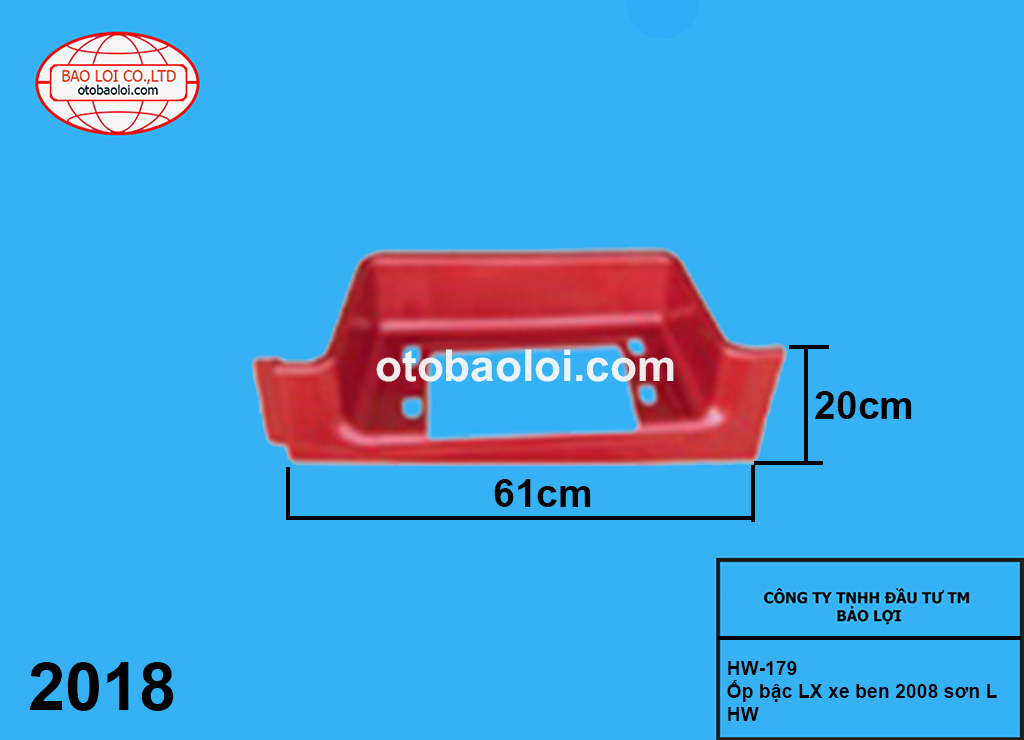 Ốp bậc LX xe ben 2008 sơn L HW
