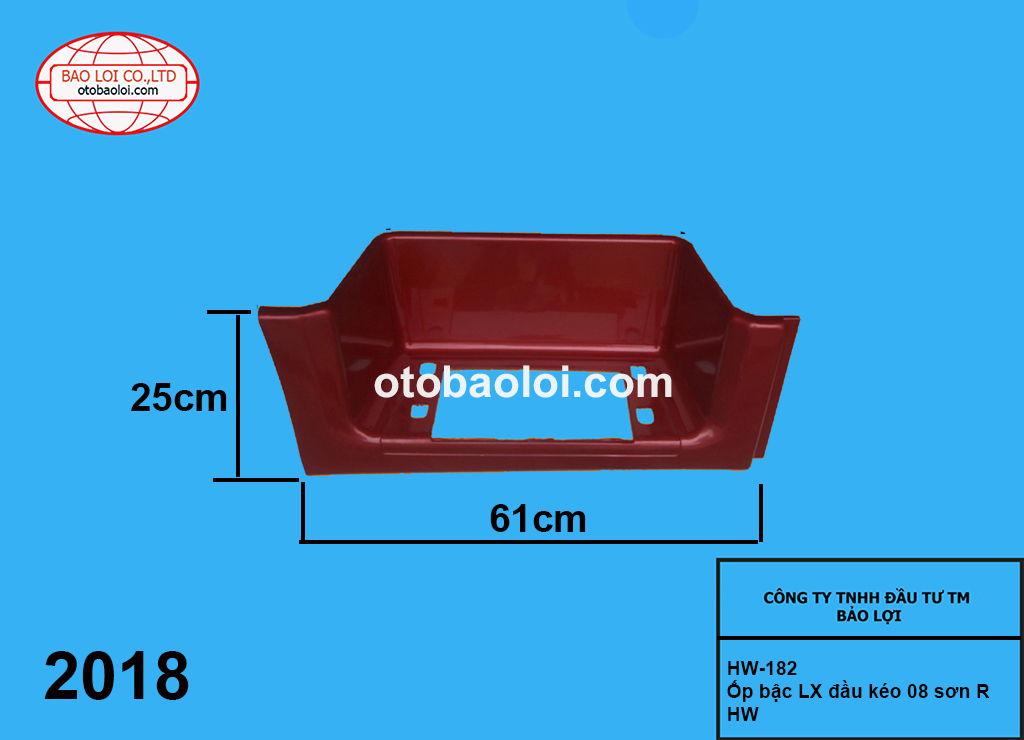 Ốp bậc LX đầu kéo 08 sơn R HW