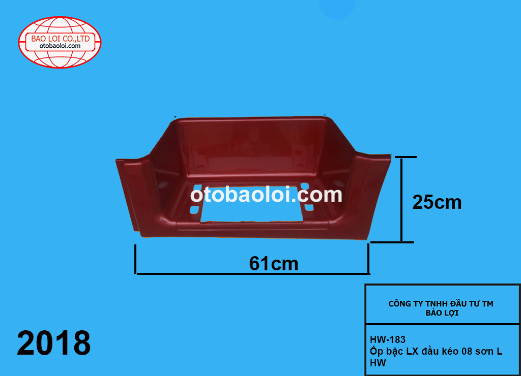 Ốp bậc LX đầu kéo 08 sơn L HW