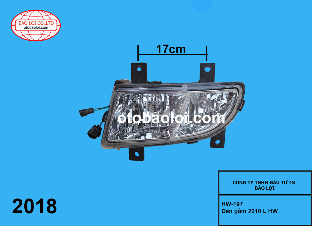 Đèn gầm 2010 L HW