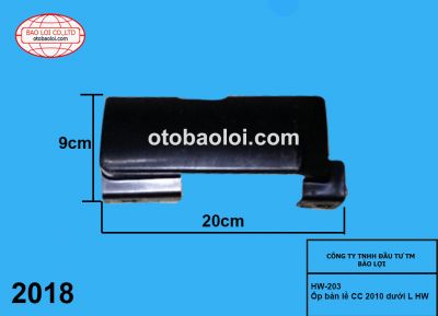Ốp bản lề CC 2010 dưới L HW