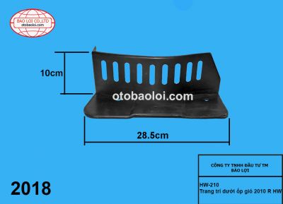 Chắn bụi dưới ốp gió 2010 R HW