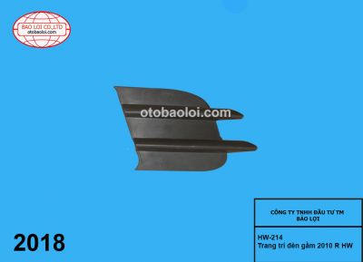 Trang trí đèn gầm 2010 R HW