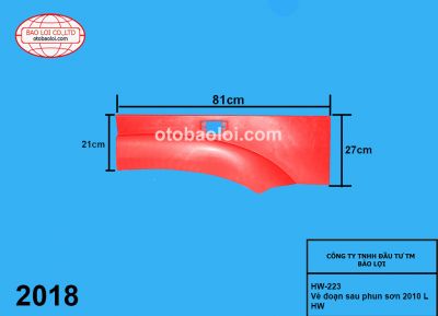Vè đoạn sau phun sơn 2010 L HW