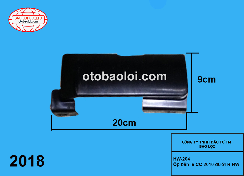 Ốp bản lề CC 2010 dưới R HW