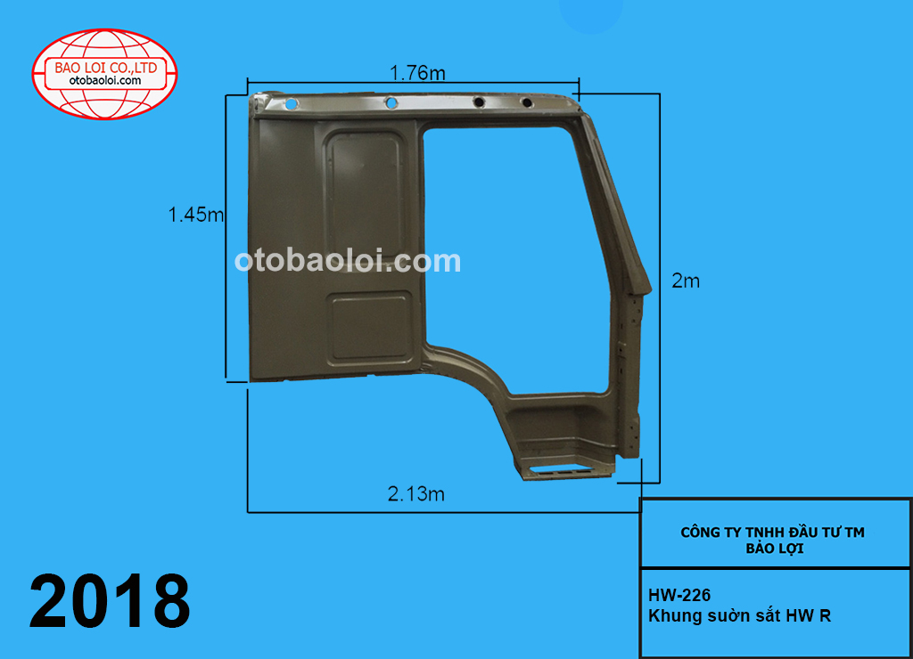 Khung sườn sắt  HW R