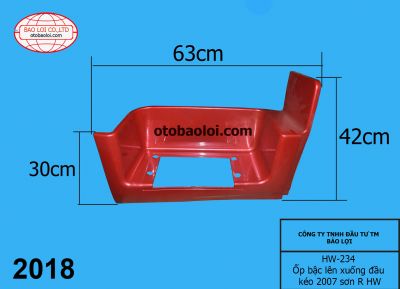 Ốp bậc lên xuống đầu kéo 2007 sơn R HW