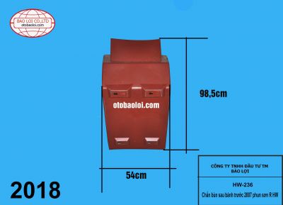 Chắn bùn sau bánh trước 2007 phun sơn R HW