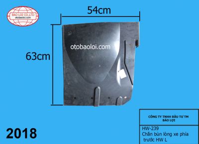 Chắn bùn lòng xe phía trước HW L