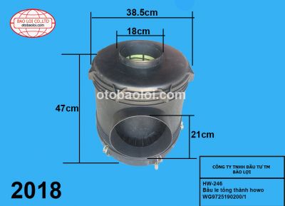 Bầu le tổng thành howo WG9725190200/1