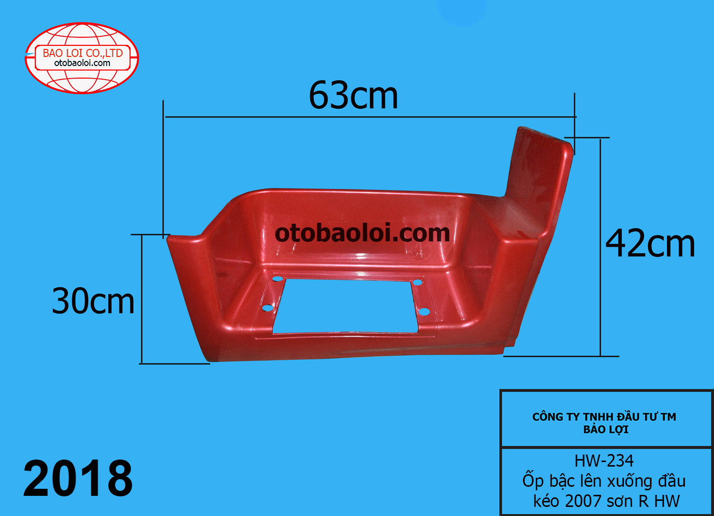 Ốp bậc lên xuống đầu kéo 2007 sơn R HW