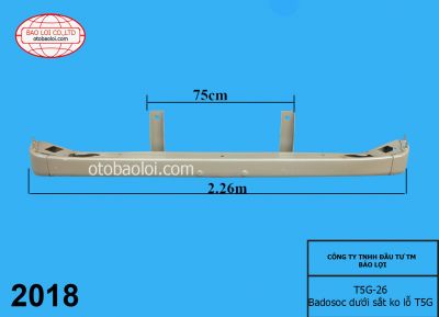 Badosoc dưới sắt ko lỗ T5G