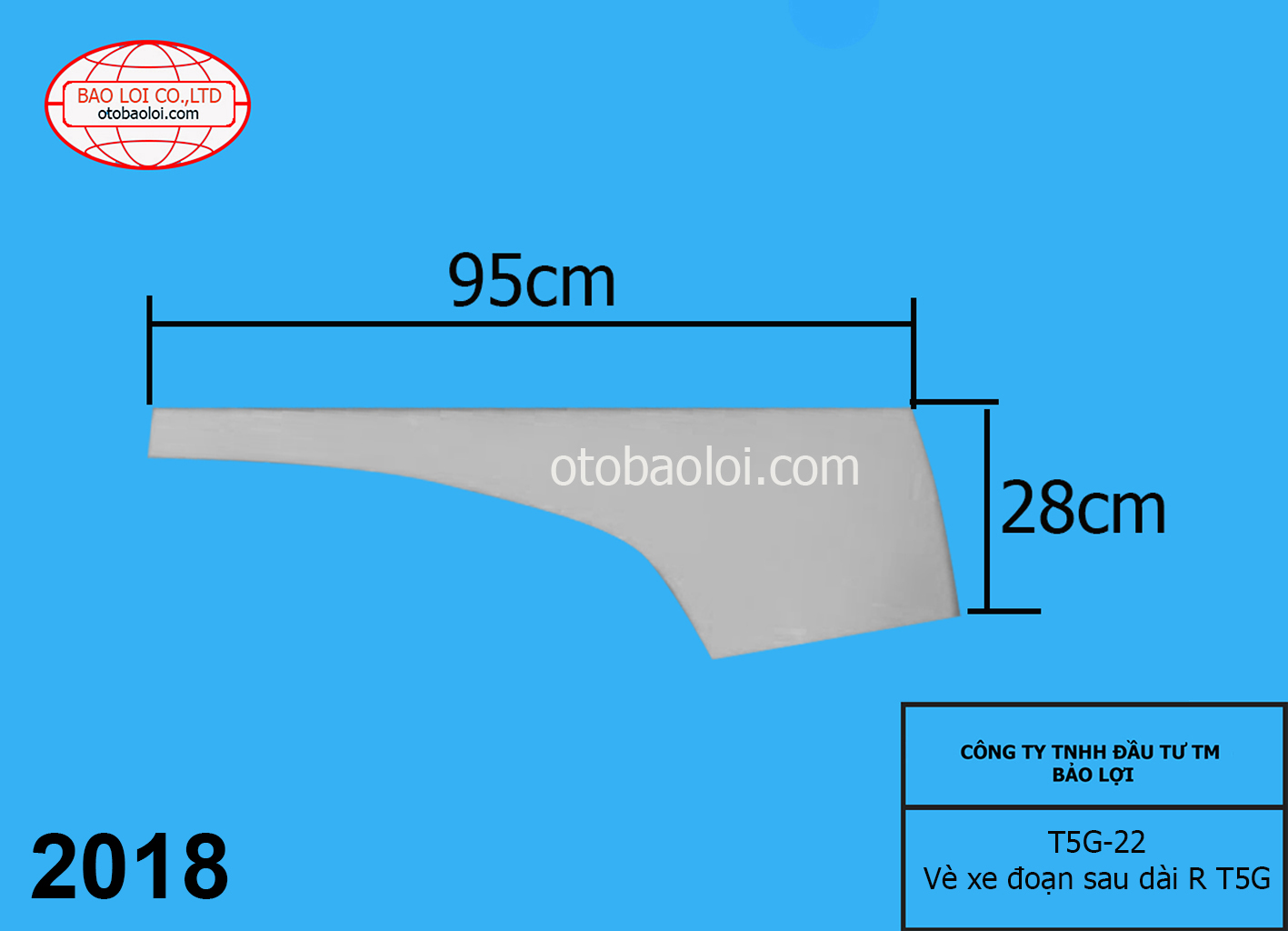 Vè xe đoạn sau dài L T5G