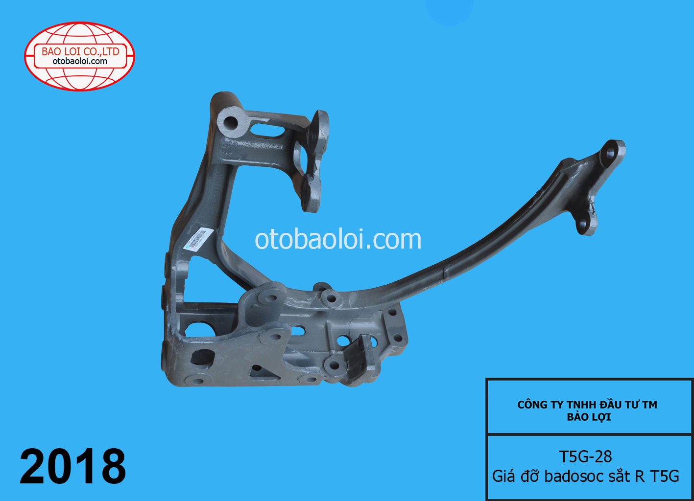 giá đỡ badosoc sắt R T5G