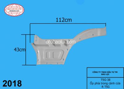 Ốp phía trong cánh cửa R T5G