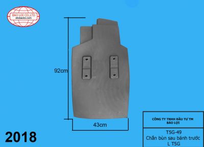 Chắn bùn sau bánh trước L T5G