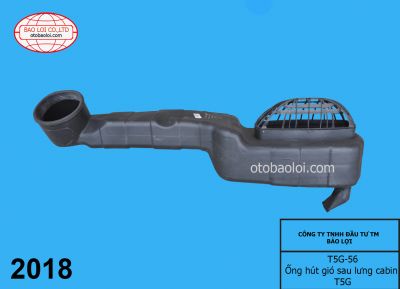 Ống hút gió sau lưng cabin T5G