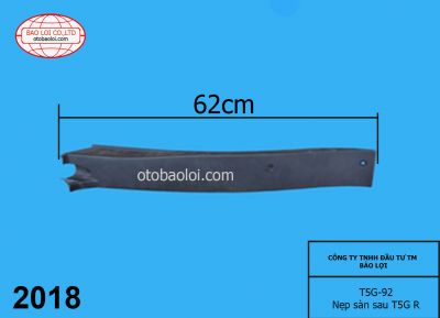 Nẹp sàn sau T5G R