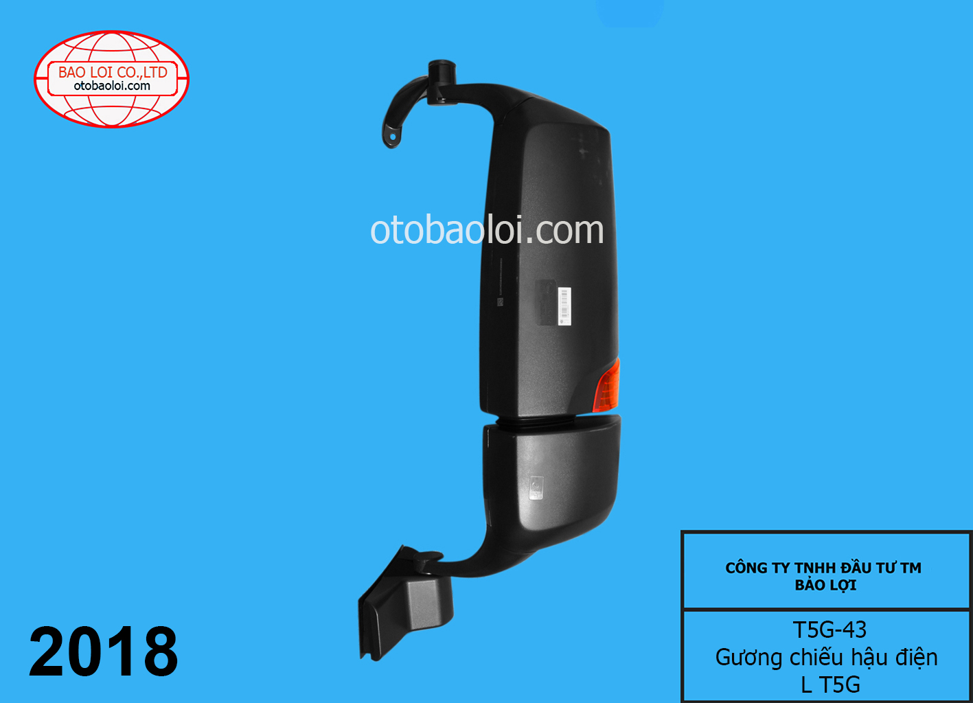 Gương chiếu hậu điện L T5G