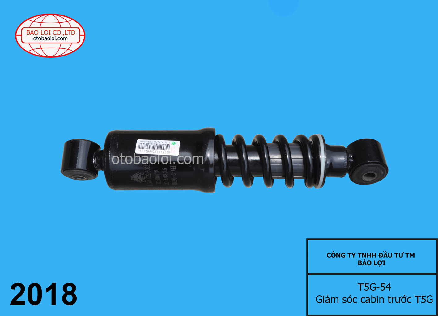 giảm sóc cabin trước T5G