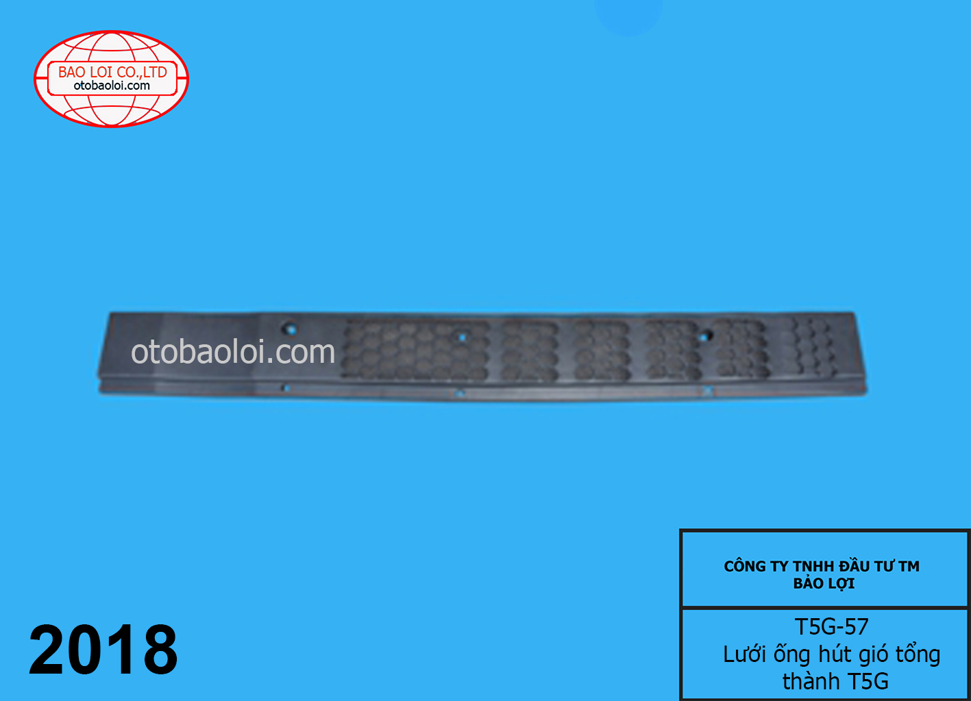 Lưới ống hút gió tổng thành T5G
