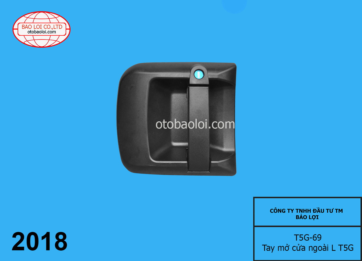  Tay mở cửa ngoài L T5G