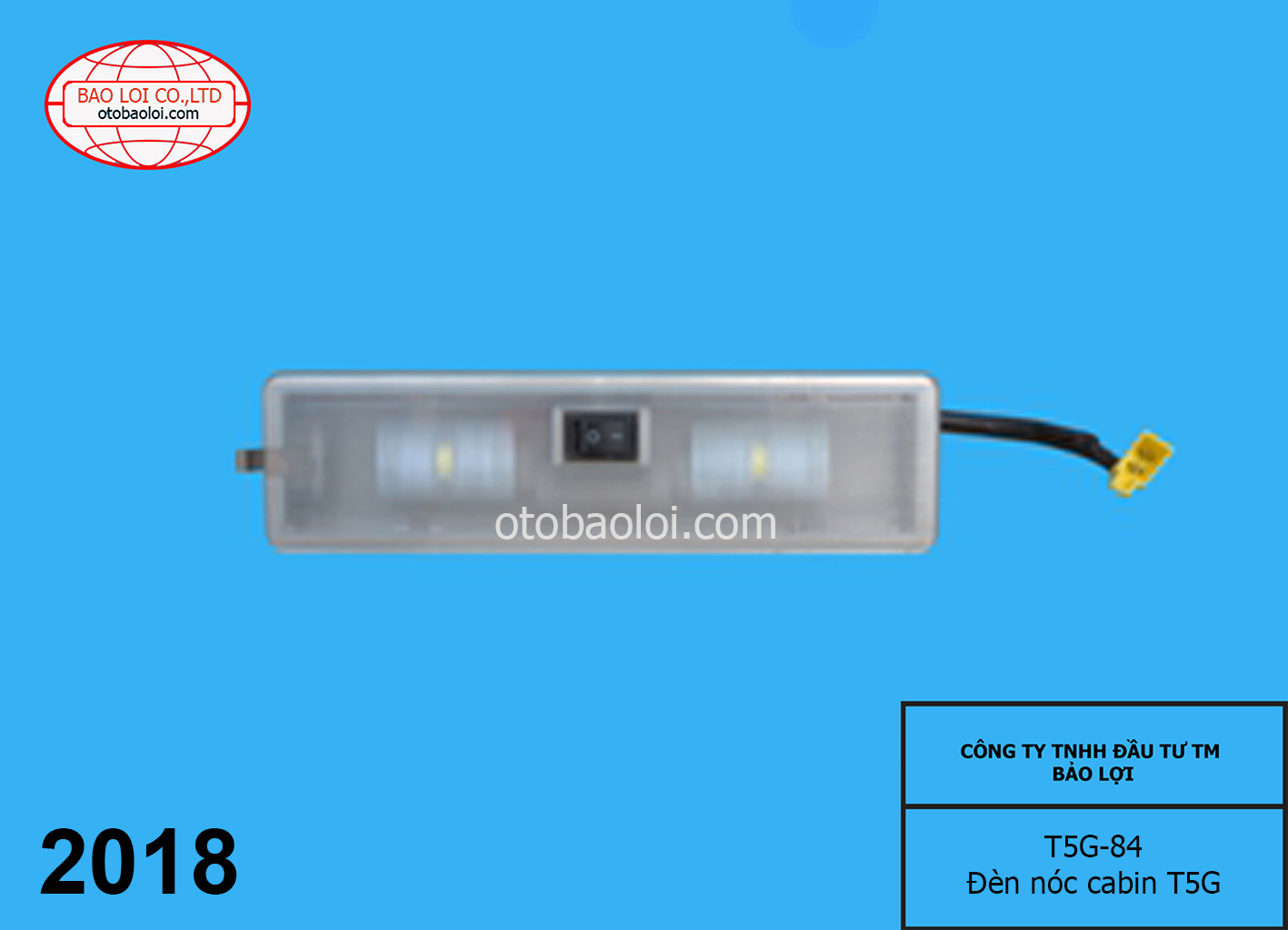 Đèn nóc cabin T5G