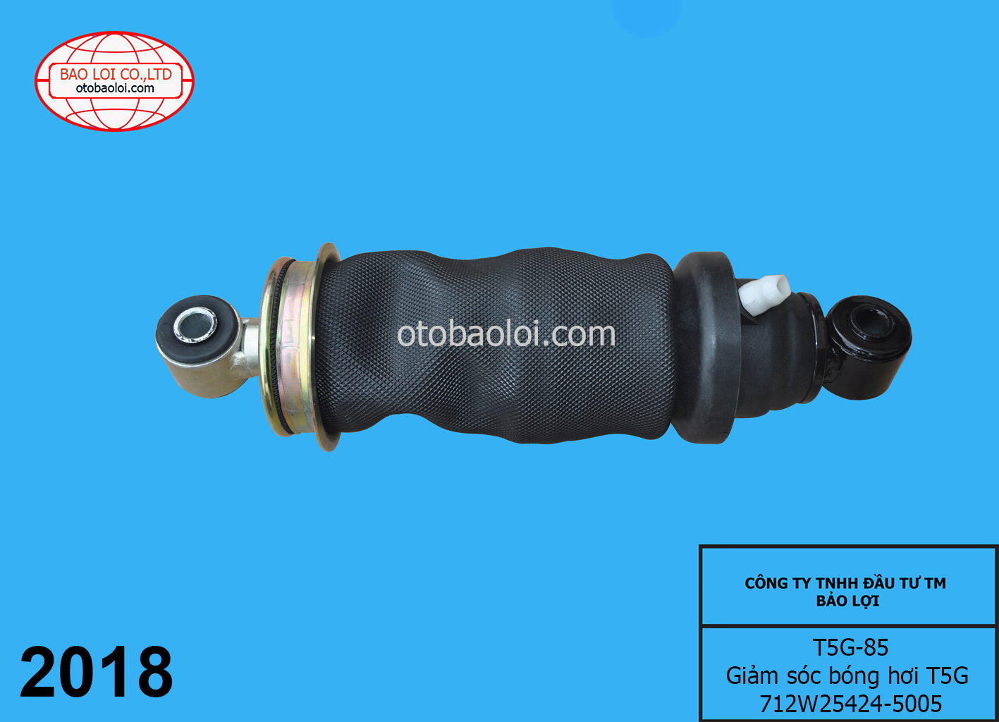 Giảm sóc bóng hơi T5G 712W25424-5005