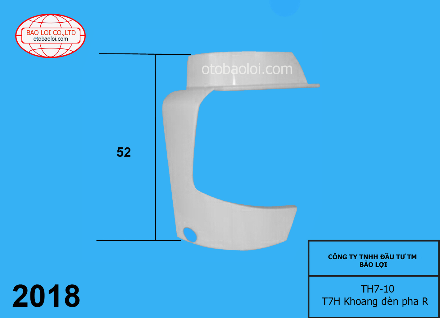 T7H Khoang đèn pha R