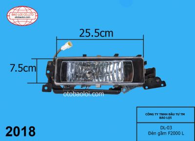 Đèn gầm F2000 L