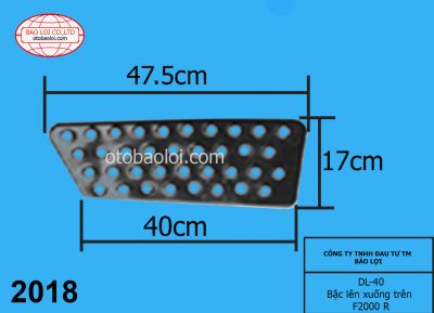 Bậc lên xuống trên F2000 R