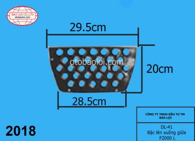 Bậc lên xuống giữa F2000 L