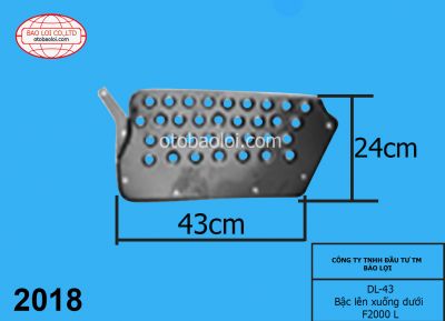 Bậc lên xuống dưới F2000 L