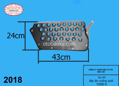 Bậc lên xuống dưới F2000 R