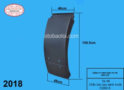 Chắn bùn sau bánh trước F2000 R