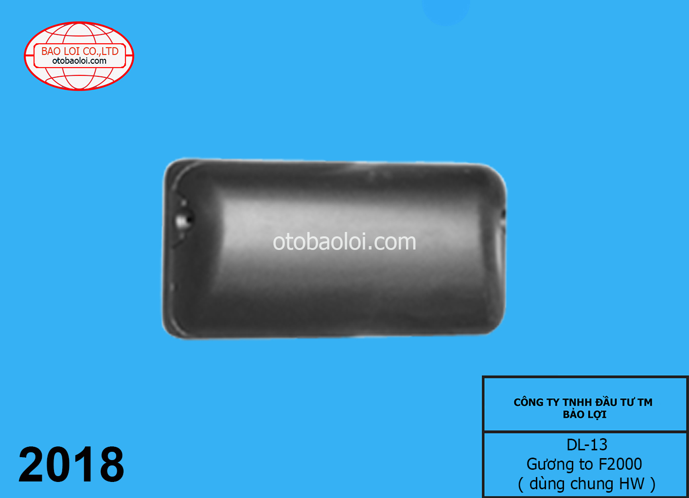 Gương to F2000 ( dùng chung HW )