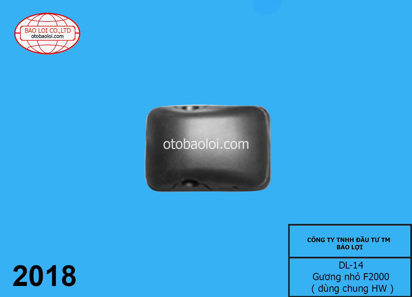 Gương nhỏ F2000 ( dùng chung HW )