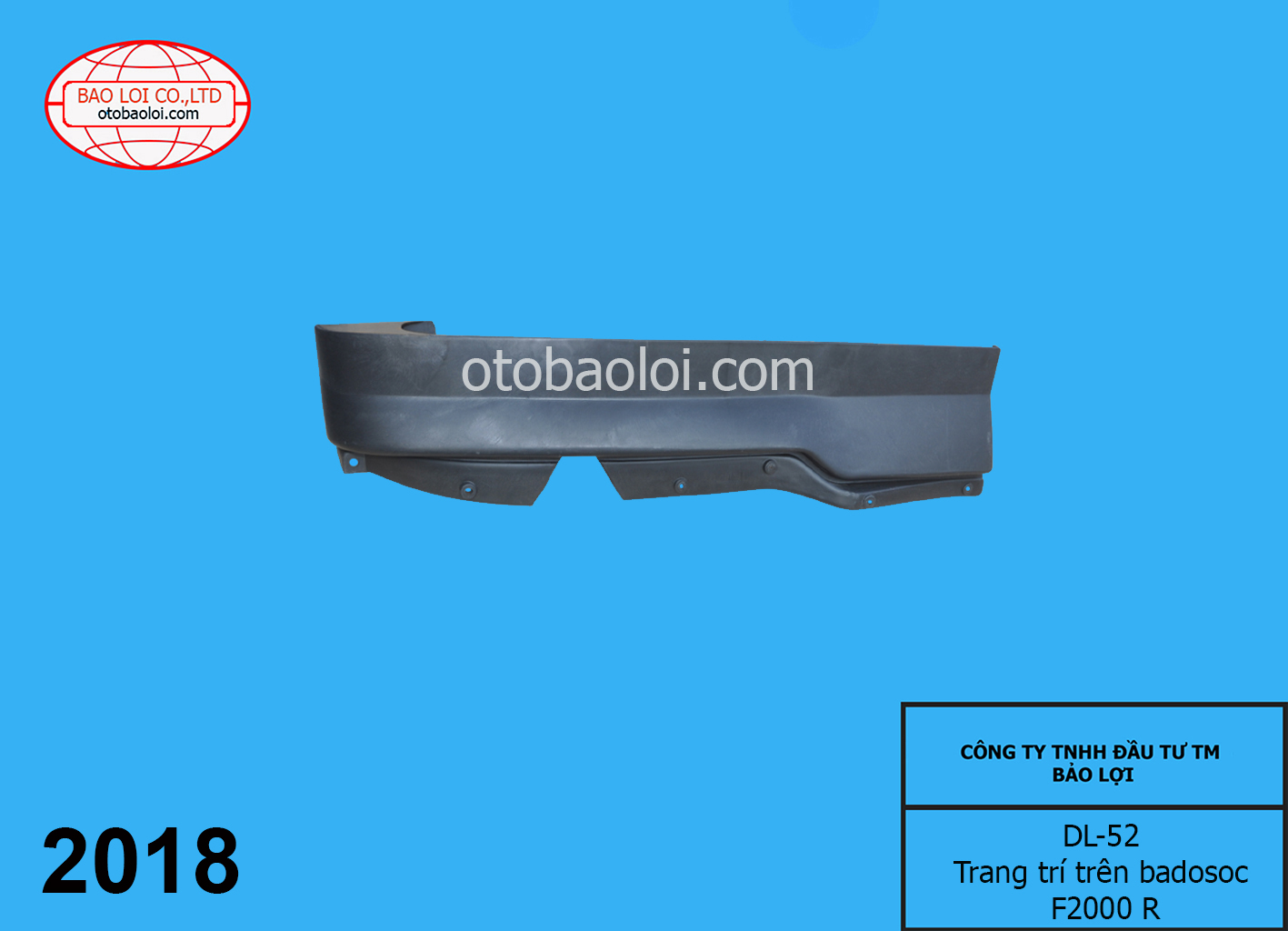 Trang trí trên badosoc F2000 R