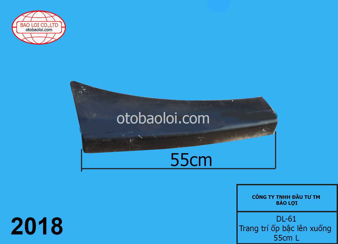 Trang trí ốp bậc lên xuống 55cm L